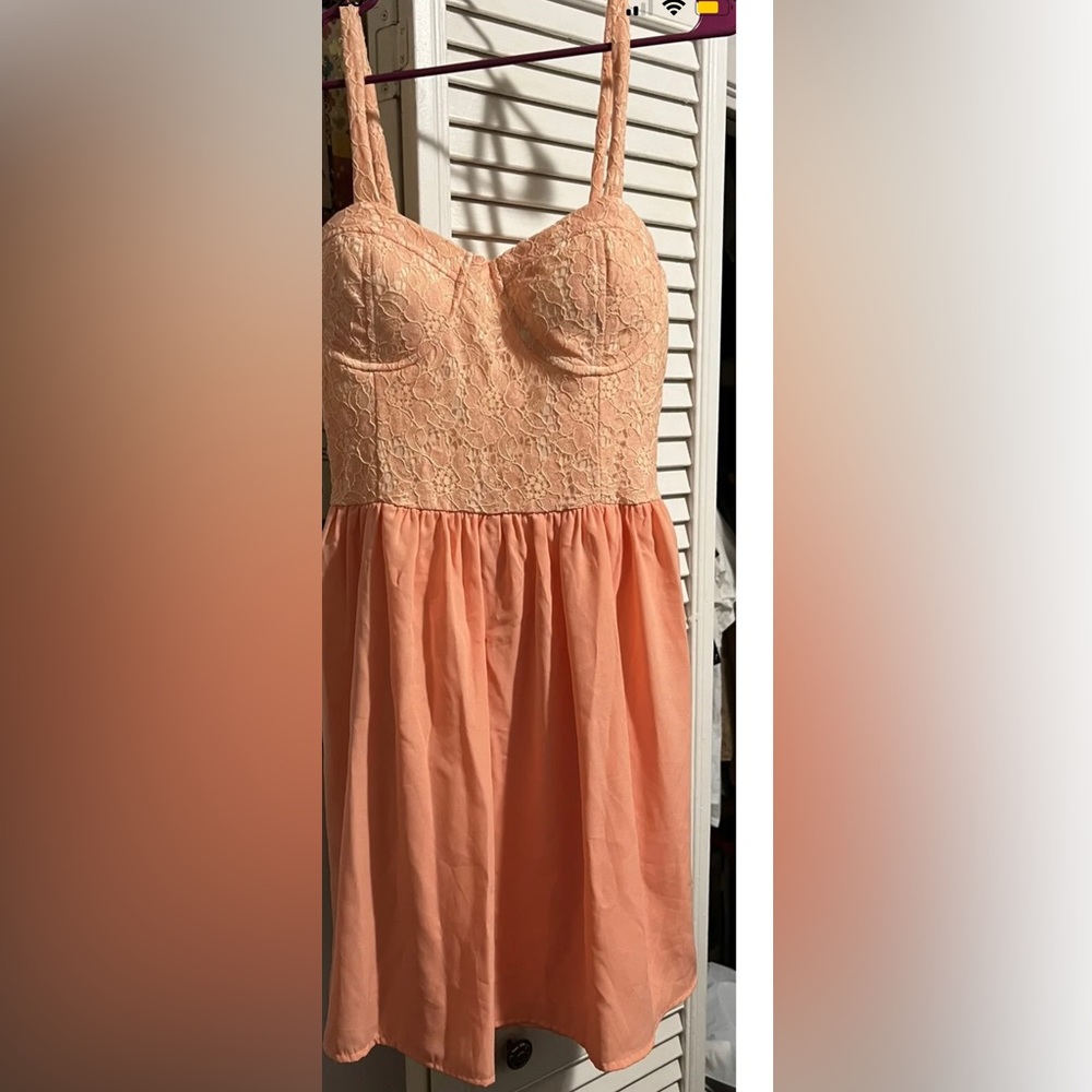 Pretty n Pink lace top summer Dress